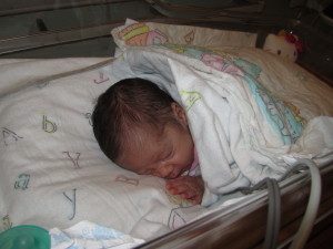 Victoria (born at 33 weeks,   )