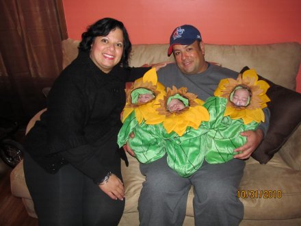 Rivera Family at Halloween