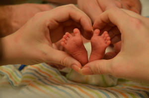 Baby McKenzie heart.foot photo